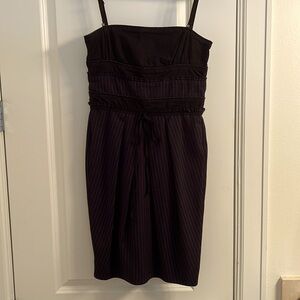 BCBG Navy Blue Tank/Strapless dress Size 2